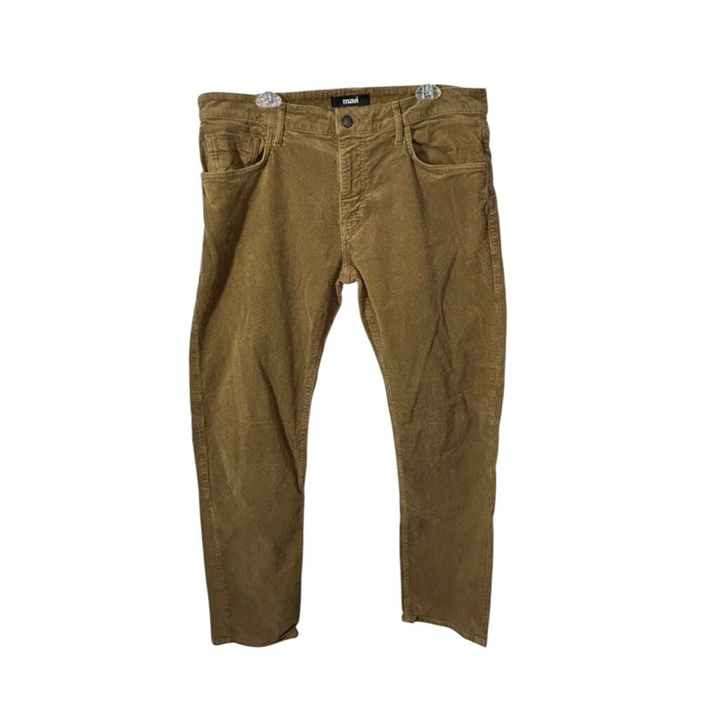 Mavi Zach Brown Corduroy Pants 36x32 Straight Leg Vintage Fall Casual - Picture 4 of 14